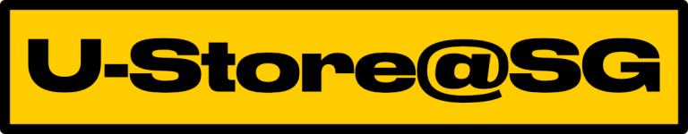 U-Store@SG official logo in yellow and black